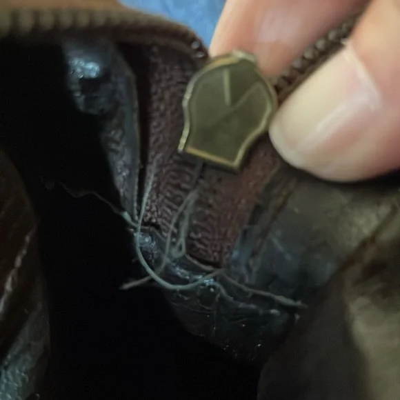 Green and Brown Men's Bag Fendi Vintage - Picture 14 of 15